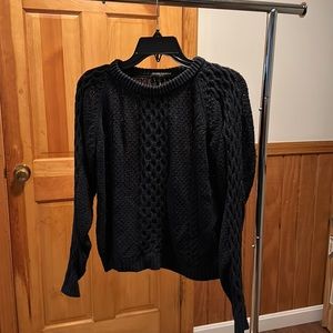 Brandy Melville cable knit sweater